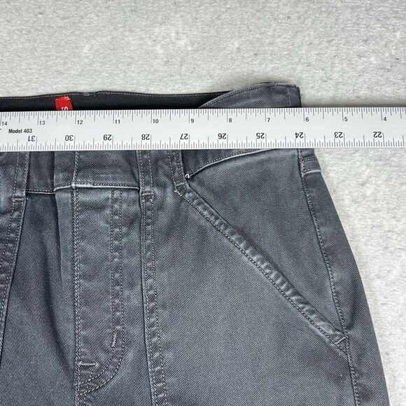 Spanx Stretch Twill Cargo Ankle Jogger Pants Black Stretchy Women’s Size Small - Picture 4 of 12